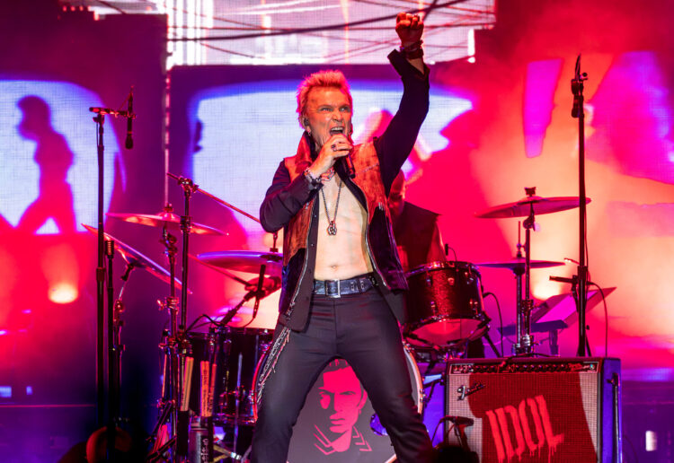 Billy Idol Picture: Andrew Merritt