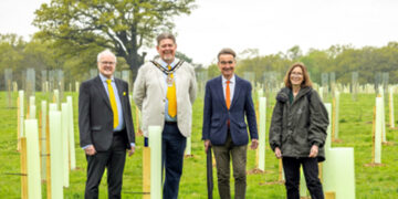 The woodland will open later this year on Barkham Ride.