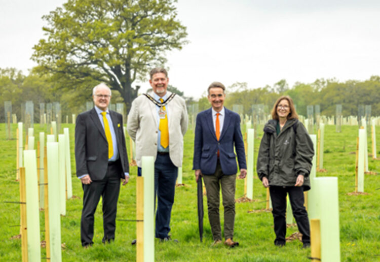 The woodland will open later this year on Barkham Ride.
