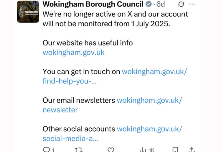 It made the announcement on July 1.