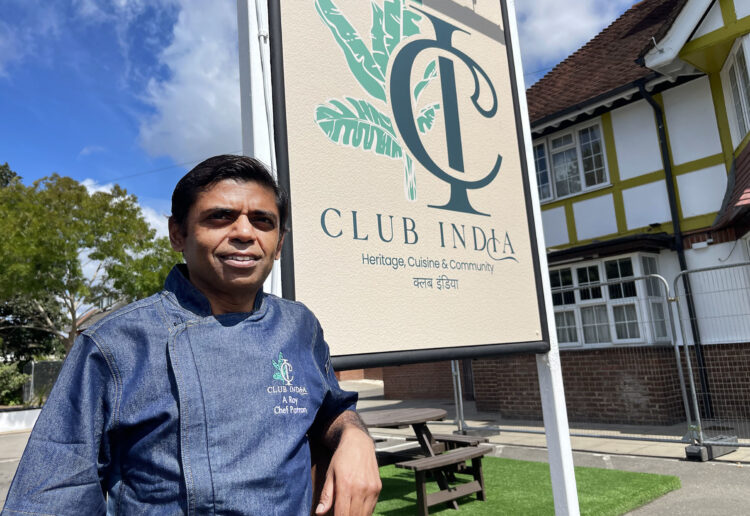 Restaurateur and chef Awanish Roy. Pic: Andrew Batt.
