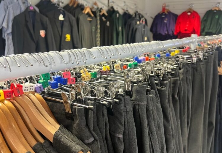 re3 recycling centres will now accept all types of primary and secondary school uniforms.