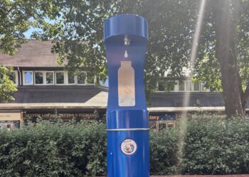 Woodley Town Centre water refill station