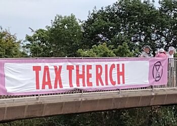 Extinction Rebellion banner