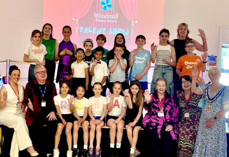 The judges said they faced a difficult task to choose winners at Windmill Primary School's Talent Show. Pictures: Emma Merchant