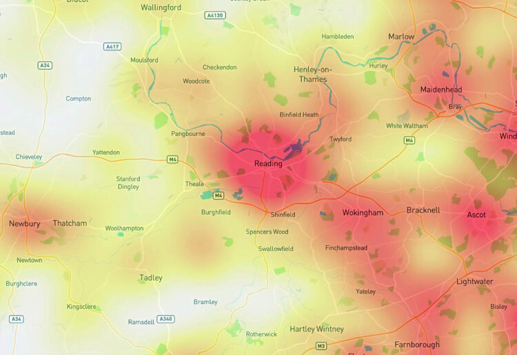There have been a total of 420 verified knotweed sightings in Berkshire.