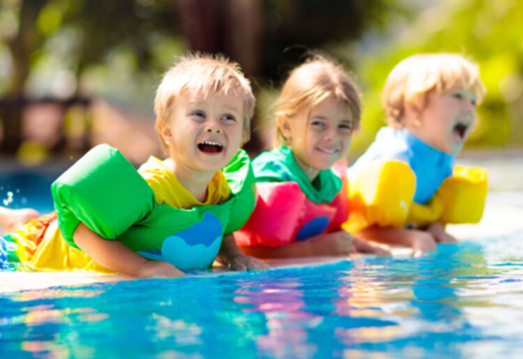 The paddling pool is open throughout the summer holidays. Pic: WBC.