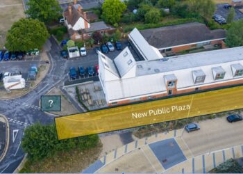 A project, shortly to be launched, will result in the installation of a piece of public artwork for Shinfield's new village centre. Pictures: Shinfield Parish Council