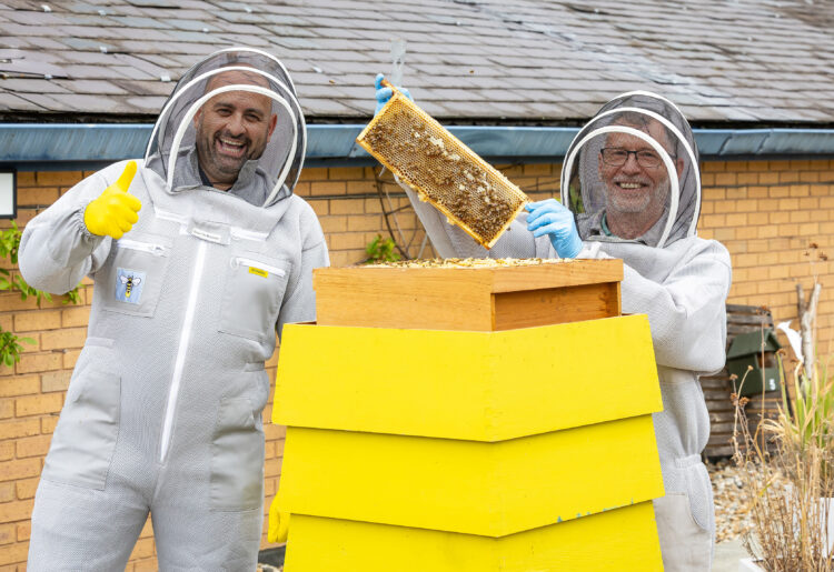 Steve Burnell, founder of Busy Bee Honey Company. Pic: Stewart Turkington.