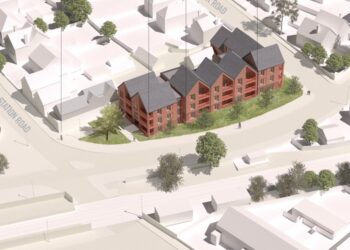 The plans for Wellington Road. Pic: WBC.