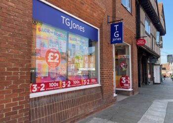 TG Jones in Market Place. Pic: Andrew Batt.