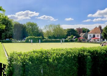 Hurst Bowling Club, in an idyllic village setting, is England's second oldest club, and possibly its friendliest. Pictures: Emma Merchant