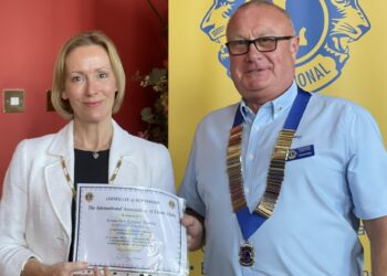 Wokingham Lions Club and guests celebrated a year of successful fundraising. Pictures: Wokingham Lions