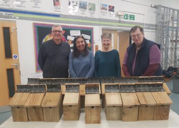 Spencers Wood Repair Cafe organiser Organiser Billie Bachra is keen to hear from building companies, trades, councils and recycling centres able to supply timber offcuts to make bird boxes. Picture: Spencers Wood Repair Cafe