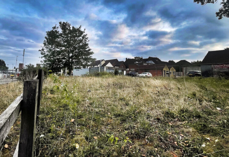 The site near Wokingham station. Pic: Andrew Batt.