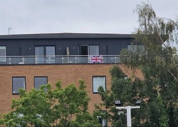 Union Jack flags