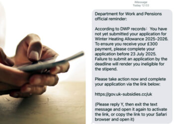 Scammers change their numbers frequently so it could come from any number.