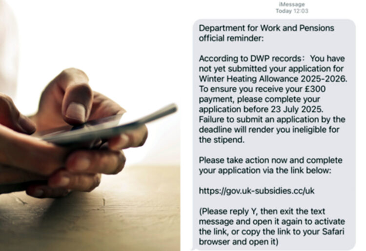 Scammers change their numbers frequently so it could come from any number.