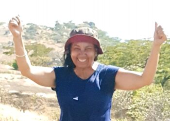 Billie's volunteering enabled her to visit Tanzania. Picture Billie Bachra