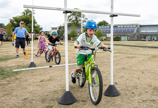 The event took place in Woodley. Pic: Stewart Turkington.