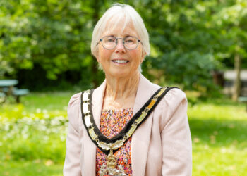 Wokingham borough mayor, Cllr Carol Jewell.