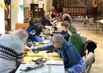 Since it first opened its doors, Wokingham Repair Cafe has been rescuing a range of broken items from going to landfill. Picture: Emma Merchant