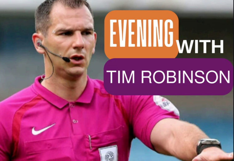 Tim Robinson will be in Finchampstead on Thursday.