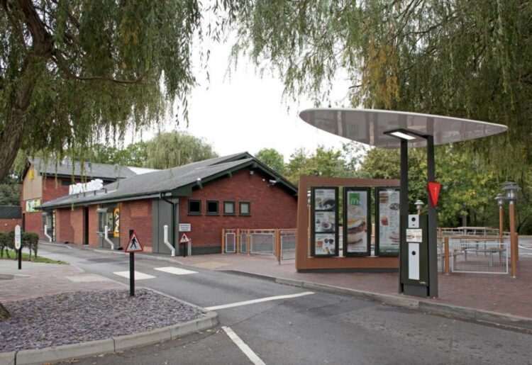 McDonalds in Wildridings at The Keep area of Easthampstead, Bracknell. Credit Google Maps
