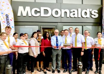 Wokingham's newest restaurant, McDonald's, will be good for the town, says Deputy Town Mayor Cllr Alwyn Jones. Pictures: Emma Merchant