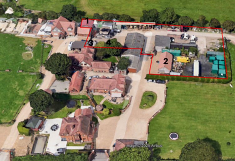 The property on Forest Road. Pic: Google Earth Pro.