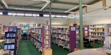Winnersh library. pic: WBC.