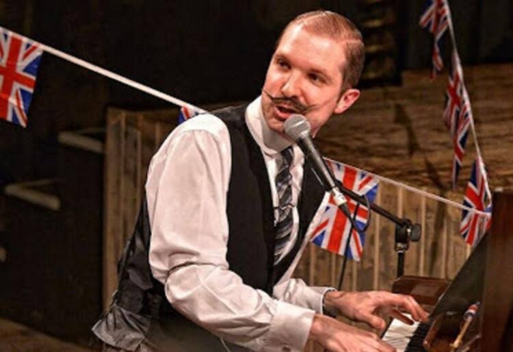 London's New Players' Theatre Company, with Tom carradine on pianoforte, will entertain at Wokingham's Whitty Theatre on Saturday, October 4. Picture: New Players Theatre Company