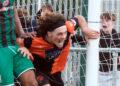 Ty Moorcrofy scored in the 10th minute of added time. Pic: Andrew Batt.