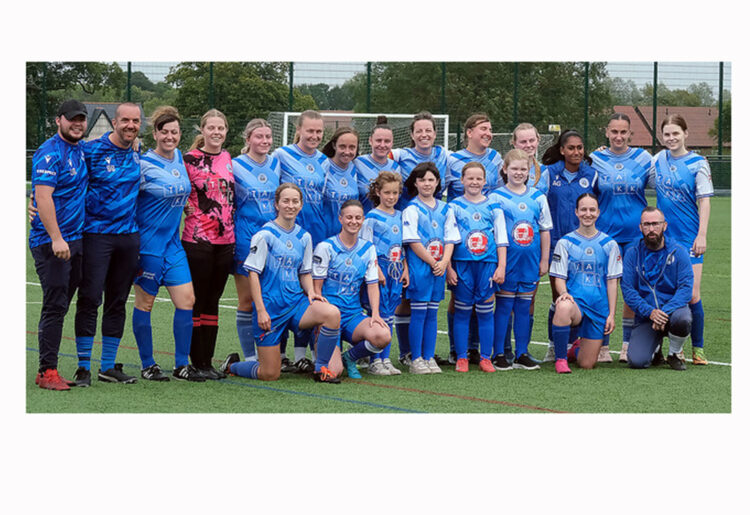 Ashridge Park Women FC. Pic: Andrew Batt.