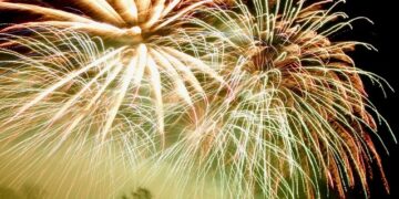 Visitors to Wokingham Charity Fireworks Display on Saturday enjoyed a spectacular show. Picture: Emma Merchant
