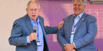 Reading FC owners Rob Couhig and Todd Trosclair Picture: Luke Adams