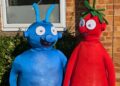 Scarecrows in Twyford entertained visitors with their humour and creativity. Picture Eulene Kruger