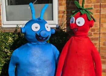 Scarecrows in Twyford entertained visitors with their humour and creativity. Picture Eulene Kruger