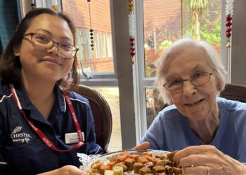 Residents at Austen House Care Home enjoyed an afternoon of Indian culture. Pictures: Austen House