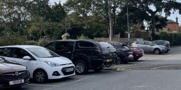 Cockpit Path car park in wokingham. Pic: Andrew Batt.