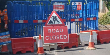 Non-essential works eslewhere have been postponed.