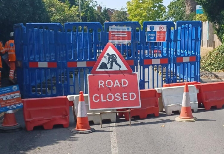 Non-essential works eslewhere have been postponed.