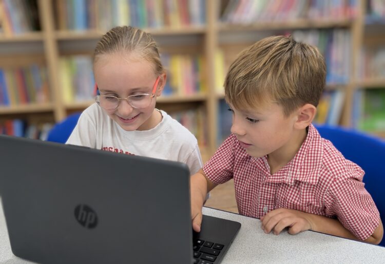 Pupils at Finchampstead C of E Primary School will be able to access  access all aspects of the curriculum thanks to a generous donation. Picture: Finch CofE