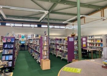Winnersh library. pic: WBC.