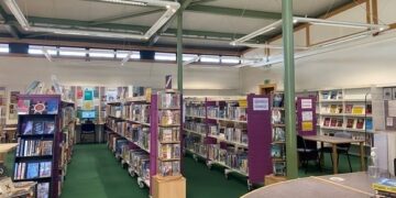 Winnersh library. pic: WBC.