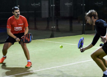 Padel is the country's fastest growing sport. Pic: LTA.