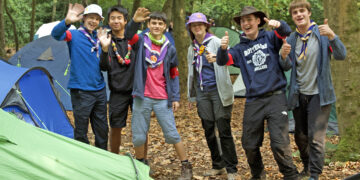 Scouts battled for a place on the international Jamboree to take place in Poland in 2027. PIctures: Scouting organisation