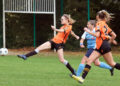 Ella scores her first. Pic: Andrew Batt.