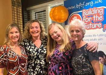 Building for the Future honoured people going above and beyond at an awards ceremony. Pictures BftF