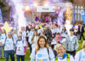 Around 300 people took part in this year's Sue Ryder Starlight Hike, to remember loved ones and raise funds for the charity. PIcture: Sue Ryder